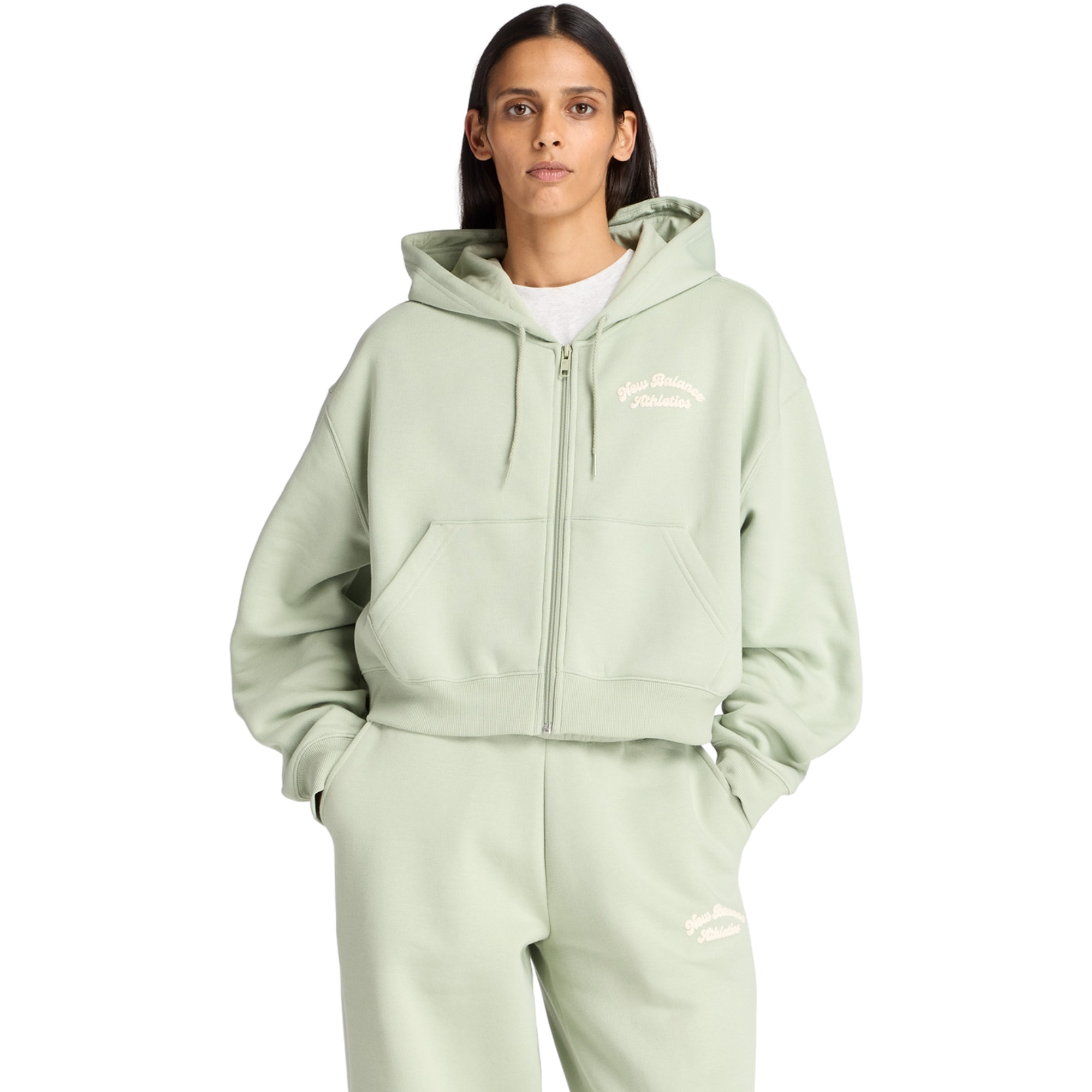 New Balance Women's Linear Heritage Full-Zip Jacket